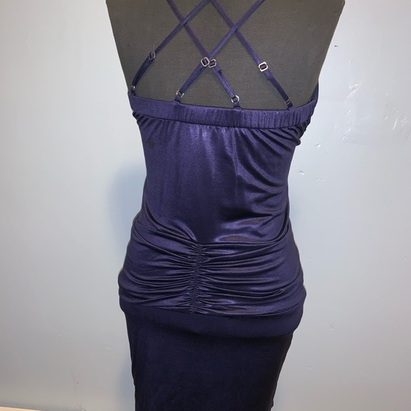 Bebe Purple Mid Thigh Dress - Picture 2 of 5